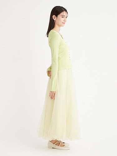 Amazon.co.jp: [セルフォード] バルーンチュールワンピース